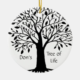 Tree of Life Ceramic Ornament