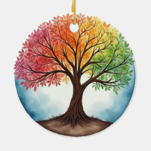  Tree of Life  Ceramic Ornament