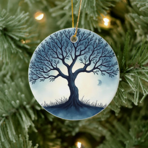Tree of Life  Ceramic Ornament