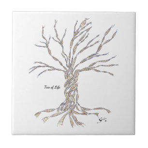 Tree of Life Ceramic Tile