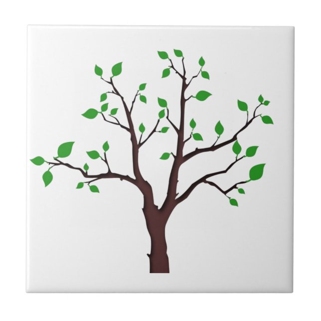 Tree of Life Ceramic Tile (Front)