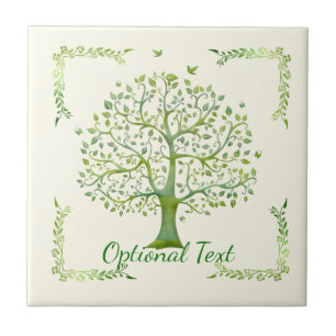 Tree of Life Ceramic Tile