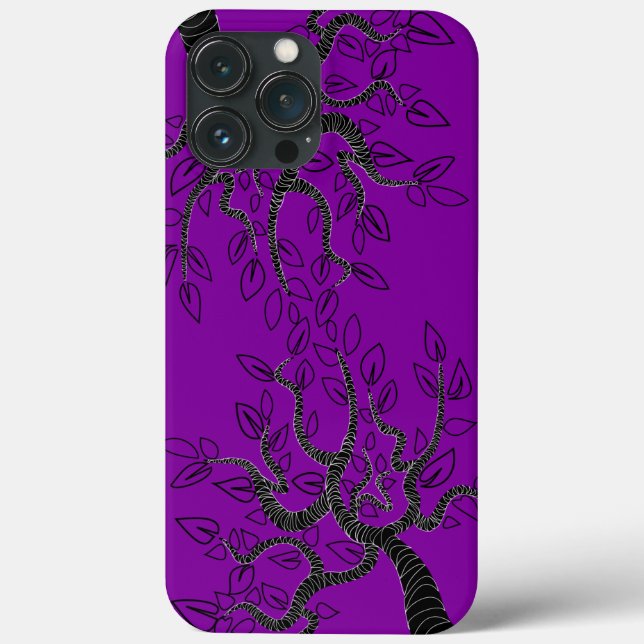 Tree of Life Choose Colours - Purple Case-Mate iPhone Case (Back)
