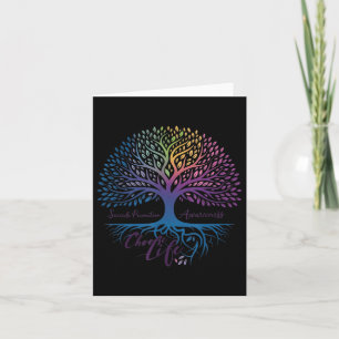 Tree Of Life Choose Life Suicide Prevention Awaren Card