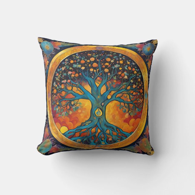 Tree of Life Cushion (Front)