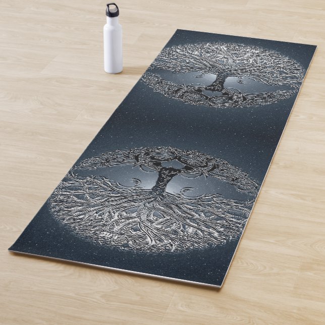 Tree of Life Distant Galaxy Yoga Mat (In Situ)