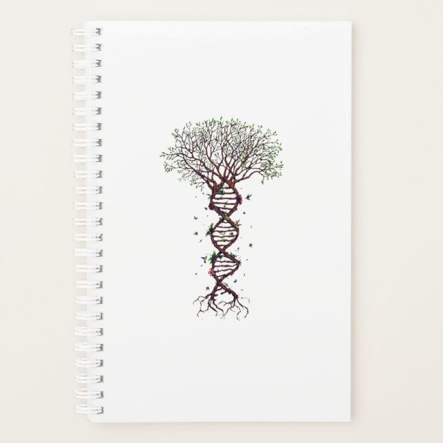 Tree of Life DNA Genetics Biology Environment Planner (Front)