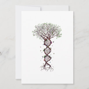 Tree of Life DNA Genetics Biology Environment Save The Date