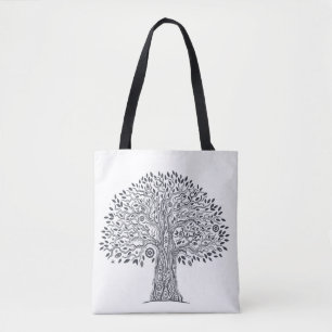 Tree Of Life Doodle 2 Tote Bag