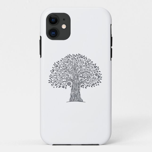 Tree Of Life Doodle Case-Mate iPhone Case (Back)