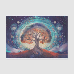 Tree of Life, Ethereal Love Meets Nature Tissue Paper