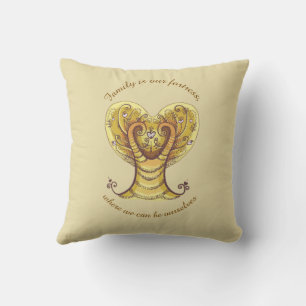tree of life Family day Throw Pillow