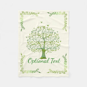 Tree of Life Fleece Blanket