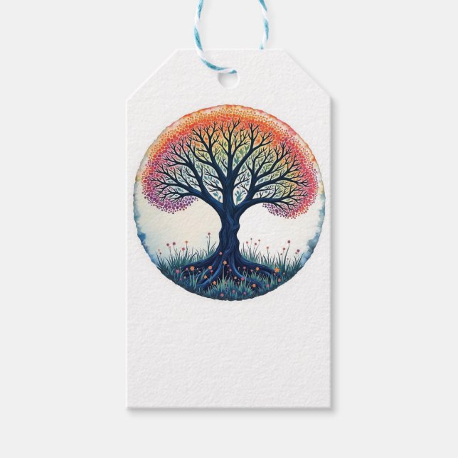 TREE OF LIFE  GIFT TAGS (Front)