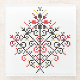 TREE OF LIFE GLASS COASTER