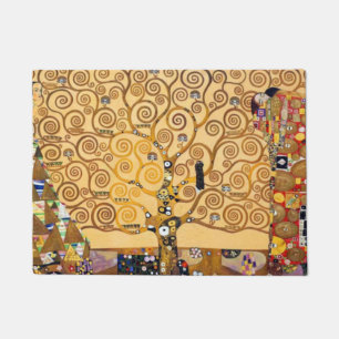 Tree Of Life Gustav Klimt Doormat