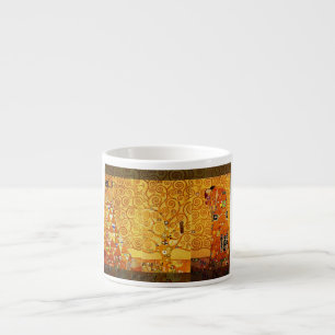 Tree of Life Gustav Klimt Nouveau Espresso Cup