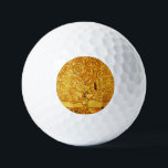 Tree of Life Gustav Klimt Nouveau Golf Balls<br><div class="desc">The Tree of Life (1909)  is a beautiful painting by Vienna Secessionist painter Gustav Klimt. Known for painting with pure gold,  his art is vibrant and fun. The Tree of Life is a classic art nouveau painting.</div>