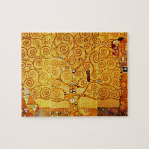 Tree of Life Gustav Klimt Nouveau Jigsaw Puzzle
