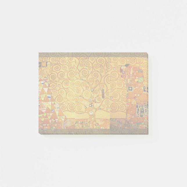 Tree of Life Gustav Klimt Nouveau Post-it Notes (Front)