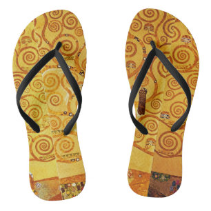 Tree of Life Gustav Klimt Nouveau Thongs