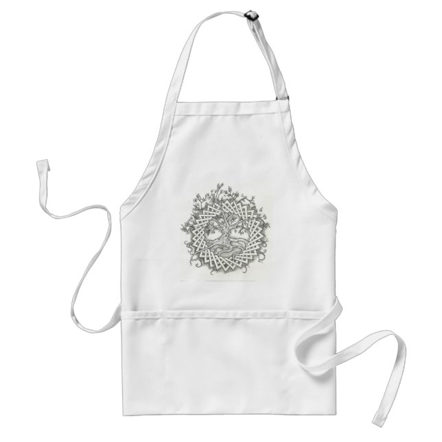 Tree of Life in Celtic Design Standard Apron (Front)