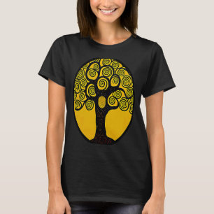 Tree of Life in Gustav Klimt Style T-Shirt
