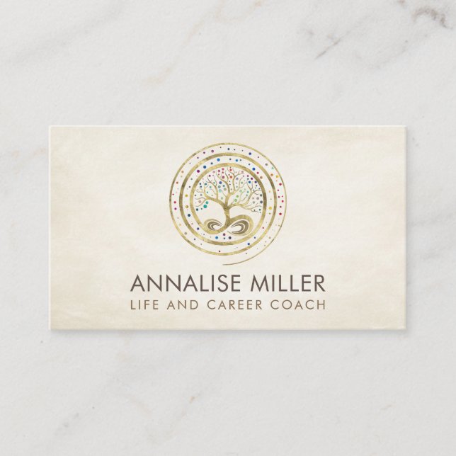 Tree of Life - Infinity Business Card (Front)