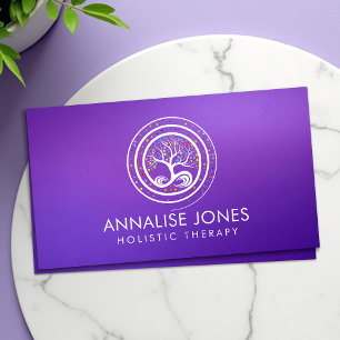 Tree of Life - Infinity Spiral Business Card