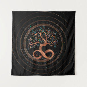 Tree of Life - Infinity Spiral Tapestry