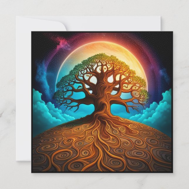 Tree of Life  Invitation (Front)