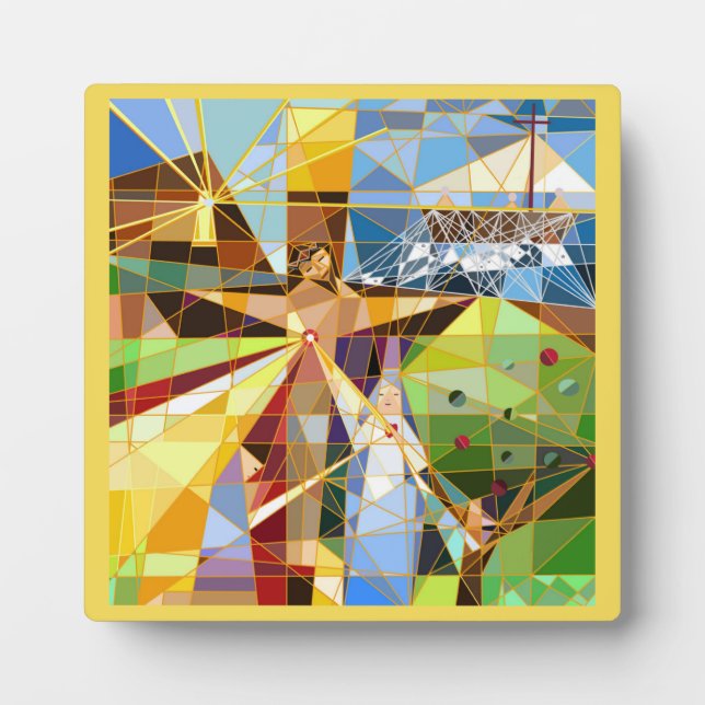 Tree of Life Jesus Plaque (Front)