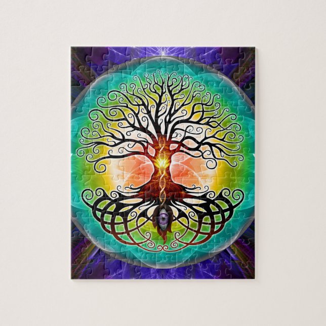 Tree Of Life Jigsaw Puzzle (Vertical)