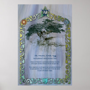 Tree of Life Ketubah to Customise Poster