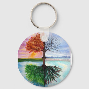 Tree of Life Key Ring