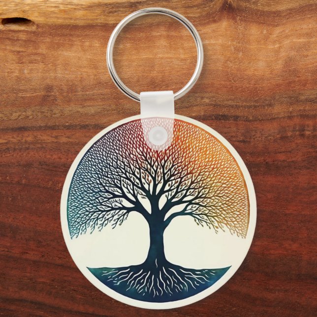 Tree of Life  Key Ring (Back)