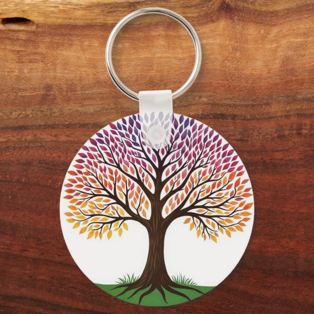 Tree of Life  Key Ring (Front)