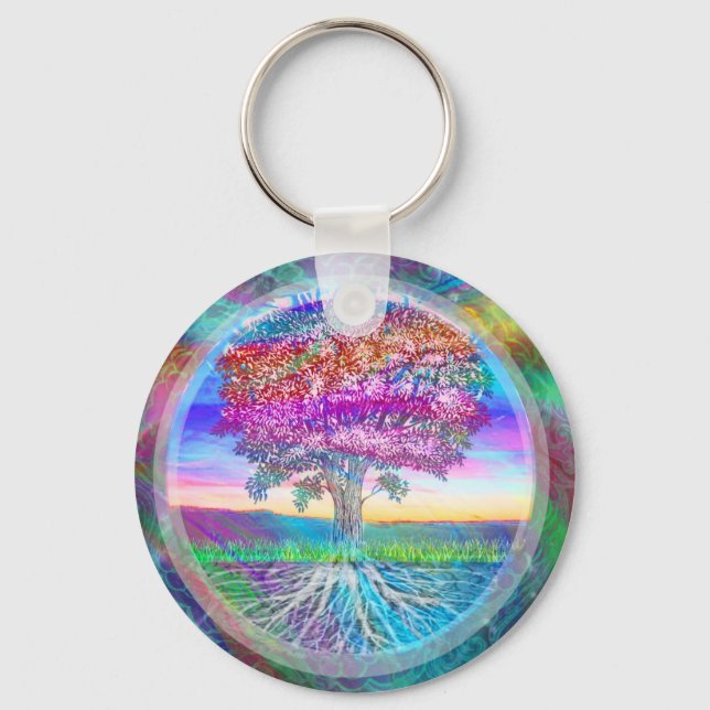 Tree of Life Key Ring (Front)