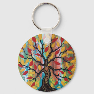Tree of Life Key Ring