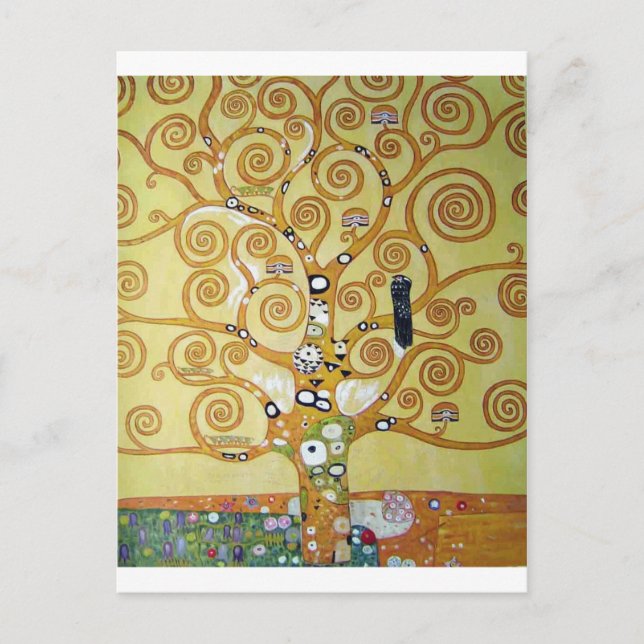 TREE OF LIFE - Klimt Postcard (Front)