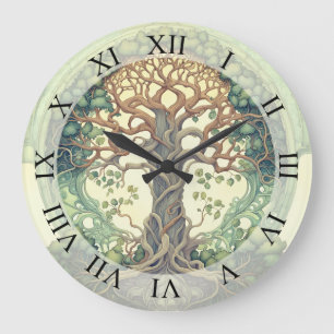 Tree of Life Large Clock