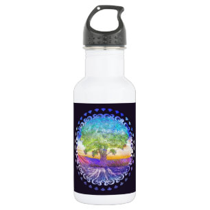 Tree of Life Love, Peace, Balance 532 Ml Water Bottle