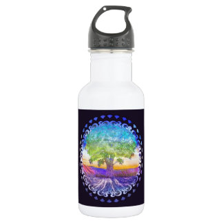 Tree of Life Love, Peace, Balance 532 Ml Water Bottle
