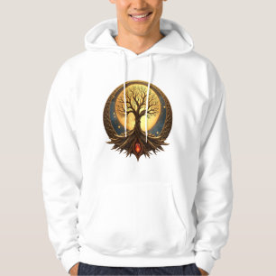 Tree of Life – Moonlit Enlightenment Hoodie