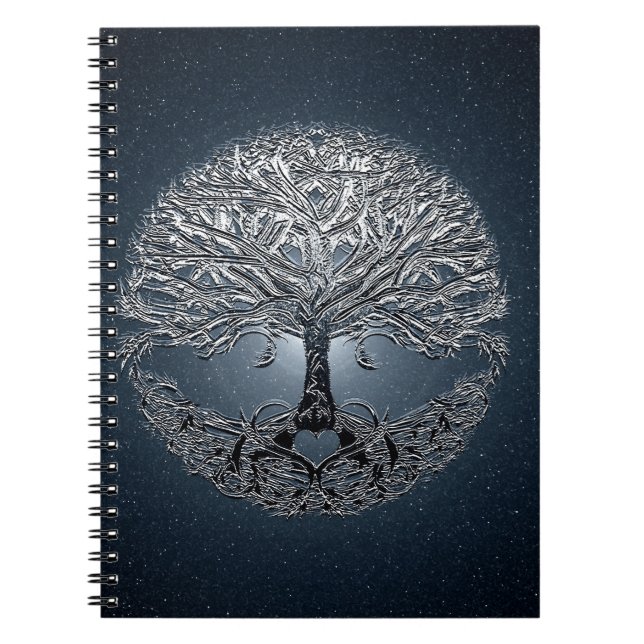 Tree of Life Nova Blue Notebook (Front)
