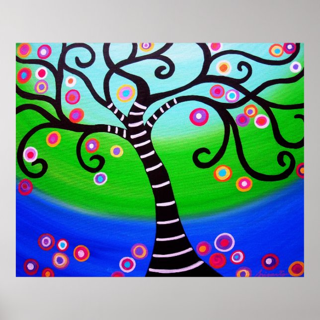 TREE OF LIFE PAINTING POSTER (Front)