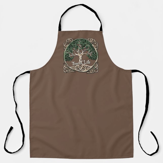 Tree of Life Paper Quilling Apron (Front)