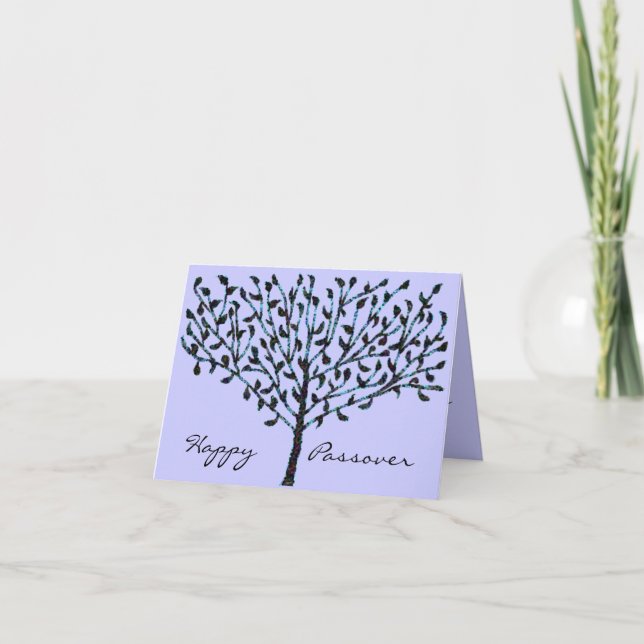 Tree of Life Passover Card (Front)