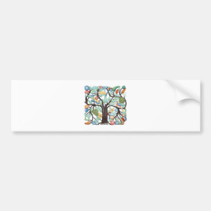 TREE of LIFE pastel Bumper Sticker