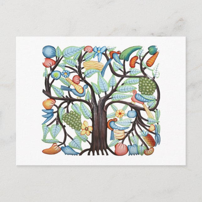 TREE of LIFE pastel Postcard (Front)